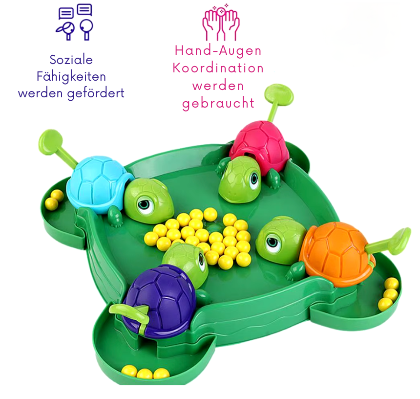 Springende Schildkröten - Geschicklichkeitsspiel für Kinder